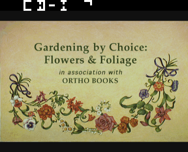 Gardening by Choice: Flowers & Foliage